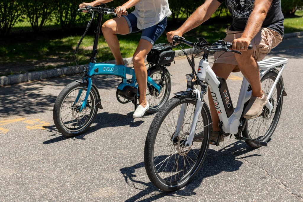 pexels-photo-15020564-15020564 A couple enjoying a ride on electric bikes during a sunny day in Patchogue, NY.